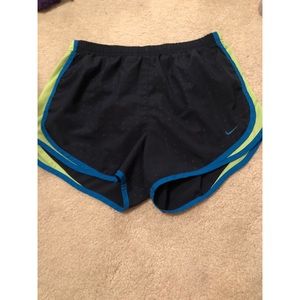 Navy blue Nike shorts